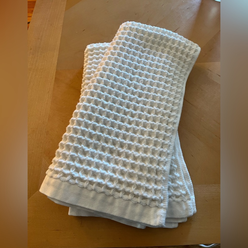 The Citizenry Imabari Waffle Hand Towels